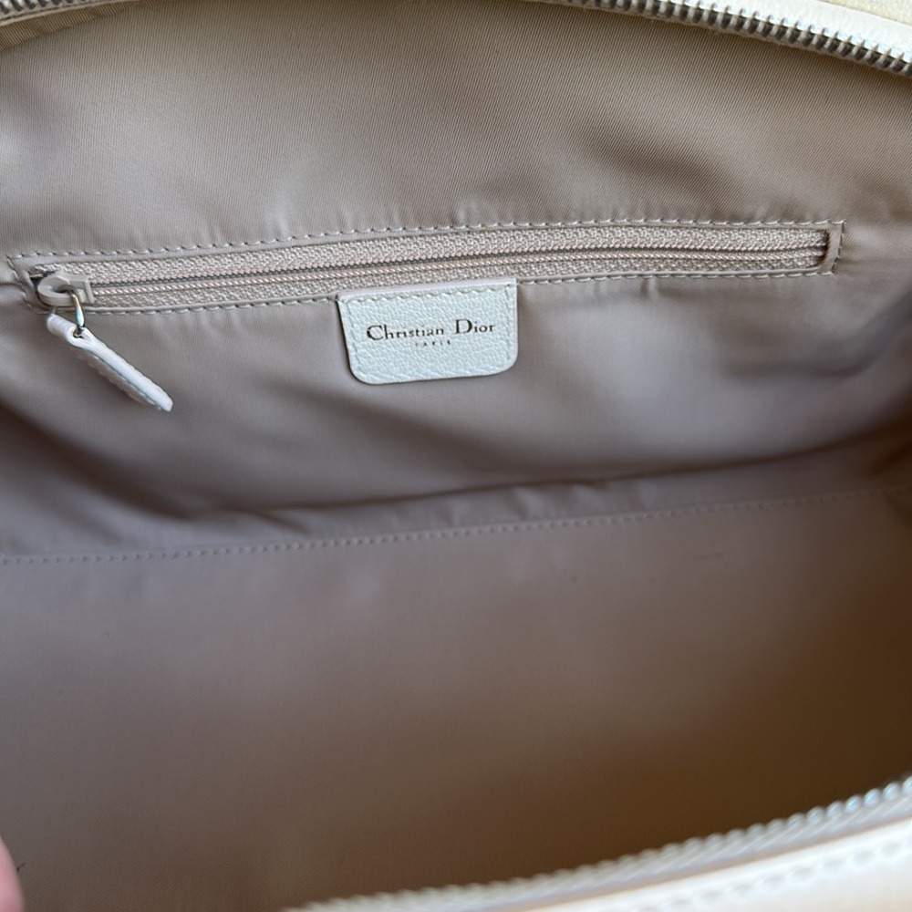 CHRISTIAN DIOR Diorissmo canvas handbag with floral embellishment, Never used - Picture 15 of 16